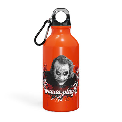 Joker -"wanna play?" Oregon Sport Bottle with Unique Art -Flasche
