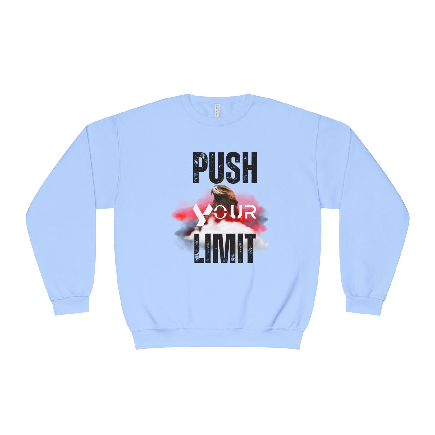 Motivational Crewneck Sweatshirt - "Push Your Limit" 