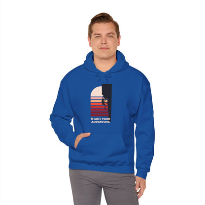Unisex Pullover Hoodie Start your Adventure