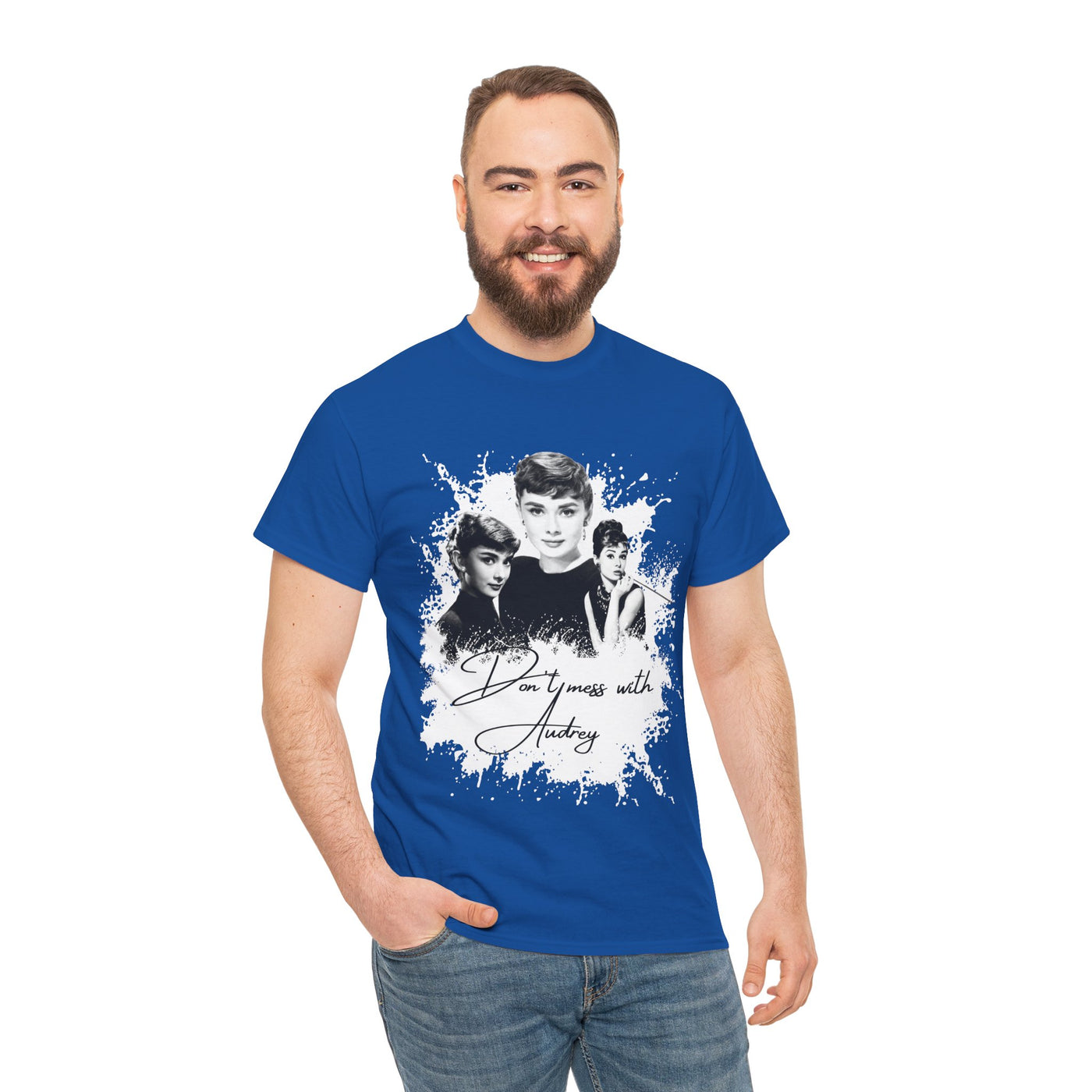 Don't mess with Audrey - Audrey Hepburn T Shirt