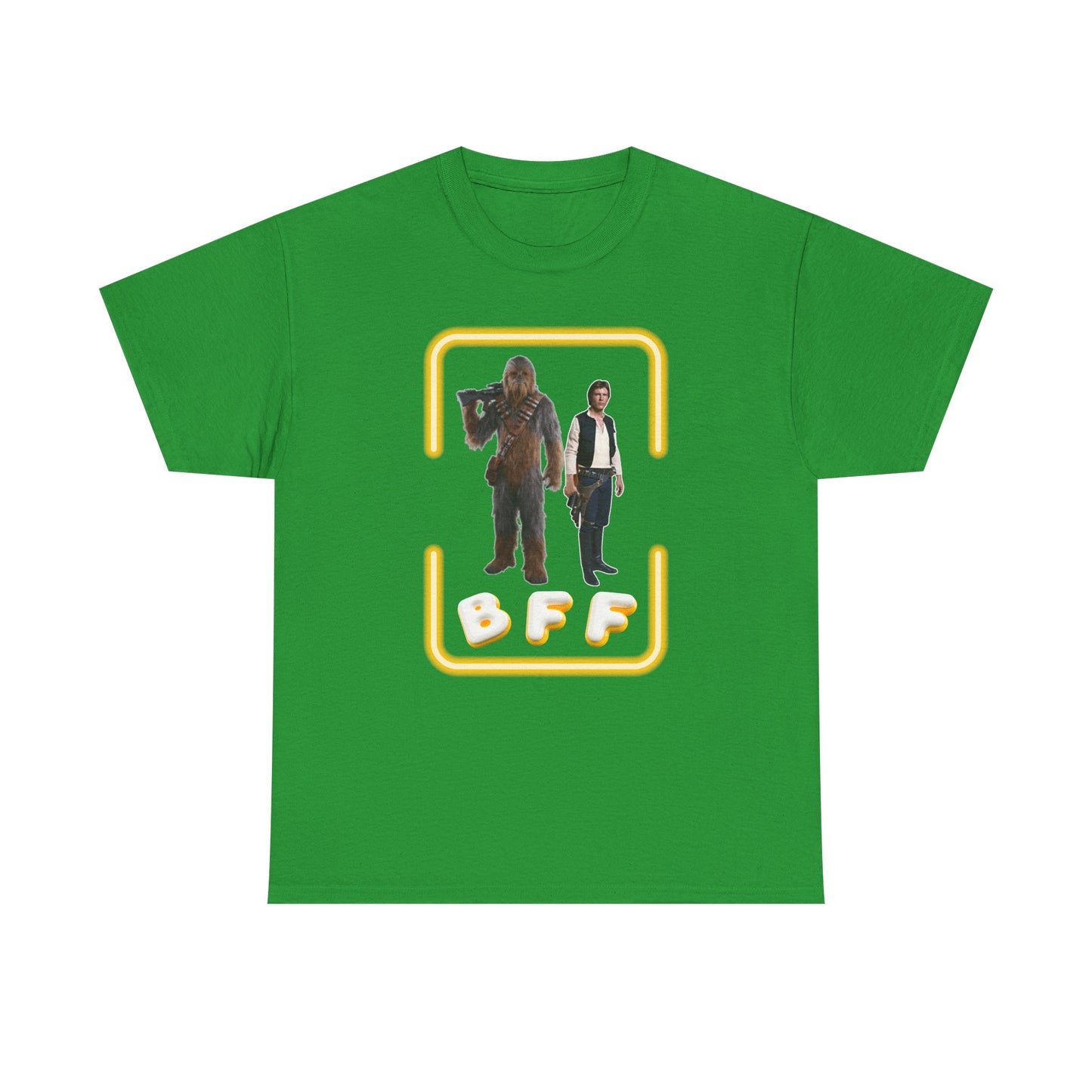 BFF Chewbacca & Han Solo Unisex Heavy Cotton Shirt