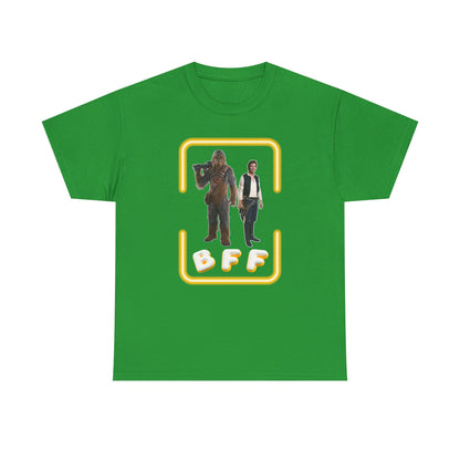 BFF Chewbacca & Han Solo Unisex Heavy Cotton Shirt