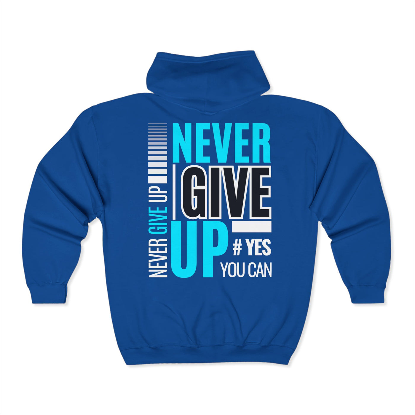 Never give up - Quit talking and start doing