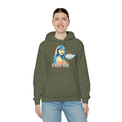 'SWIFTIE WOW' Unisex Heavy Blend™ Hooded Sweatshirt - Perfect Gift for Fans 