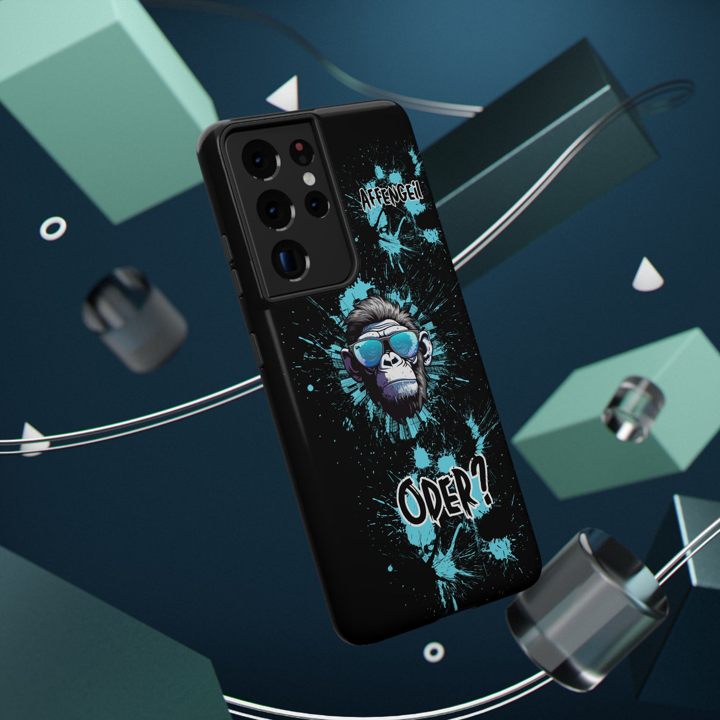 Awesome - right? Trendy Gorilla Phone Case - Impact-Resistant, Bold Design for Animal Lovers