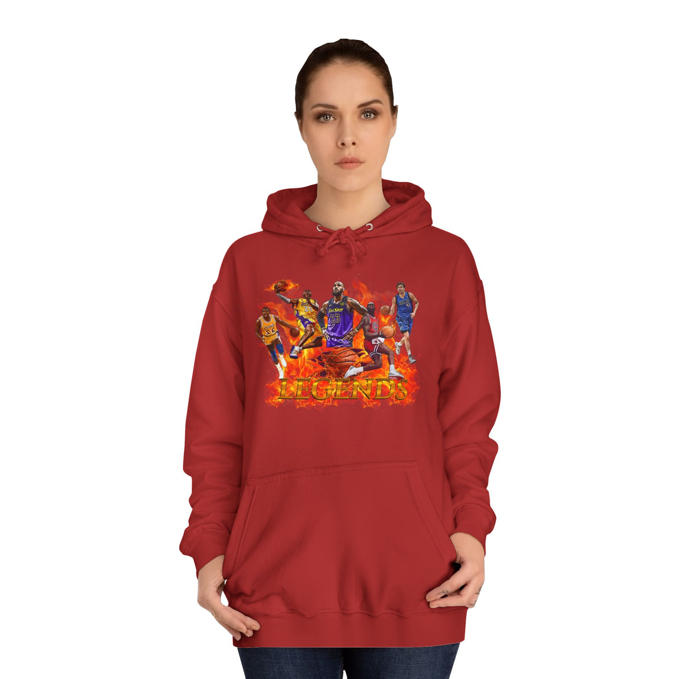 Unisex Sports Hoodie, Legends of Basketball