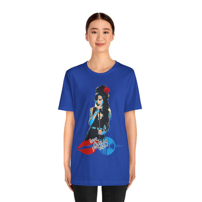 Amy Vintage-Inspired Music Lover's e T-Shirt