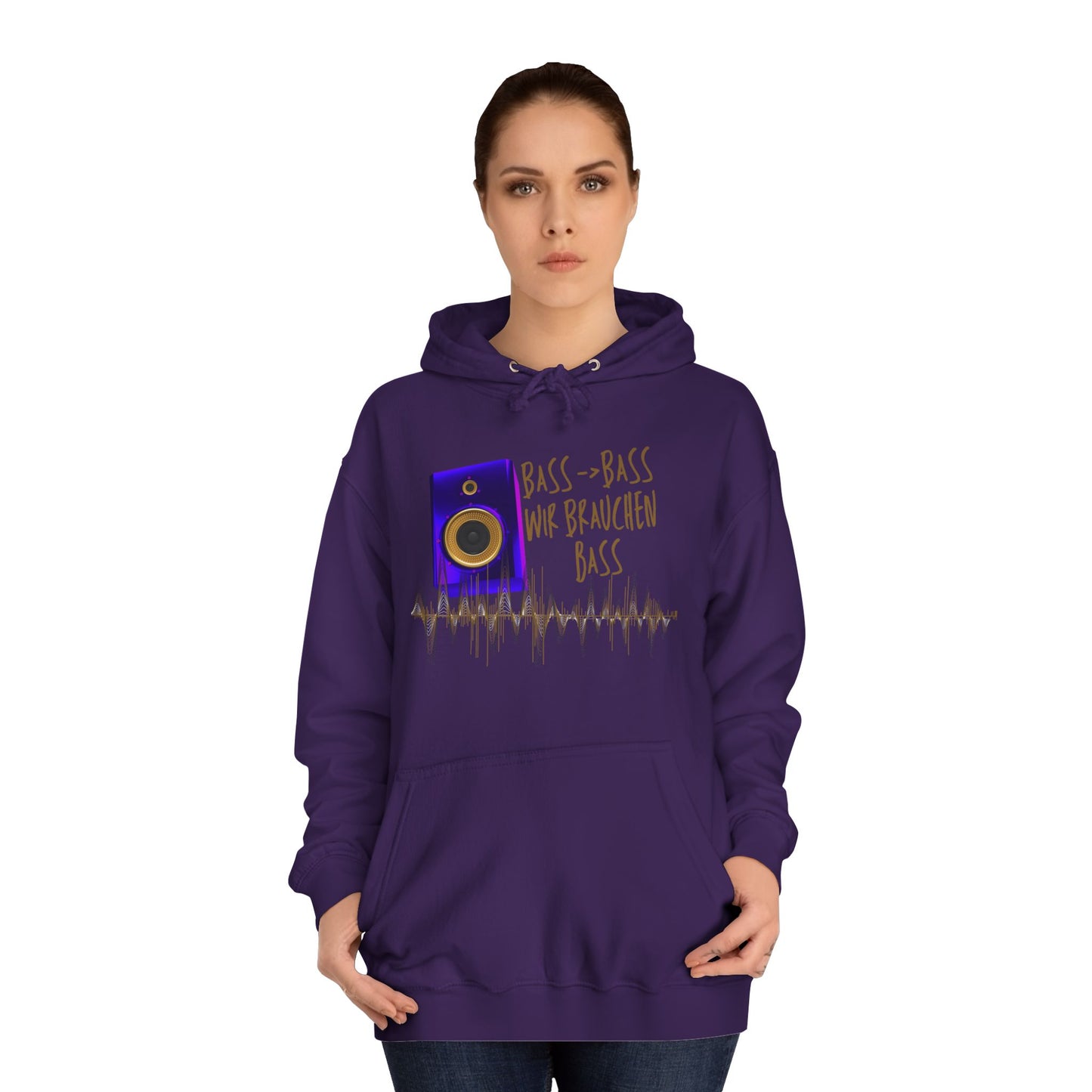Bass, Bass wir brauchen Bass! Audio Vibes Hoodie | Unisex