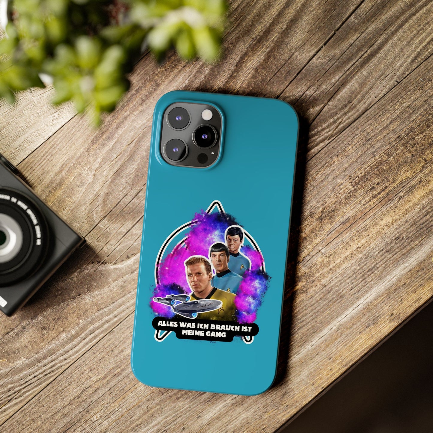 Handyhülle -  Star trek Slim Phone Cases "Alles was ich brauch ist meine Gang", Star Trek