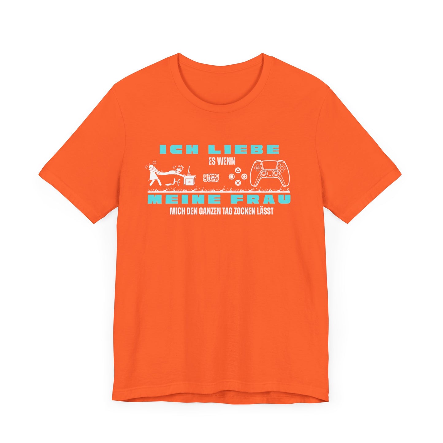 Ich Liebe Meine Frau T-Shirt - Unisex Jersey Tee for Gamers