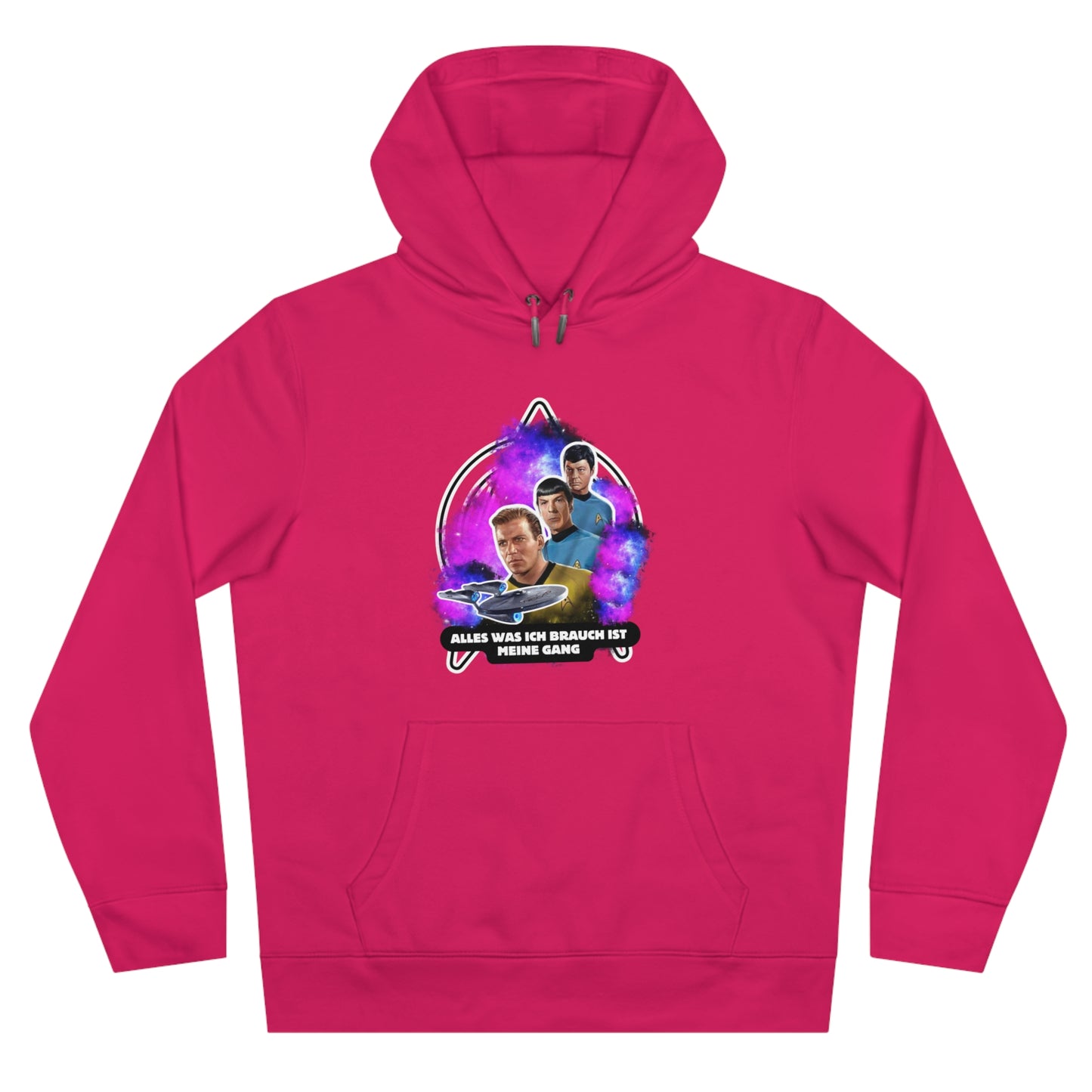 Hoodie Sweatshirt - Star Trek "All I need is my gang"