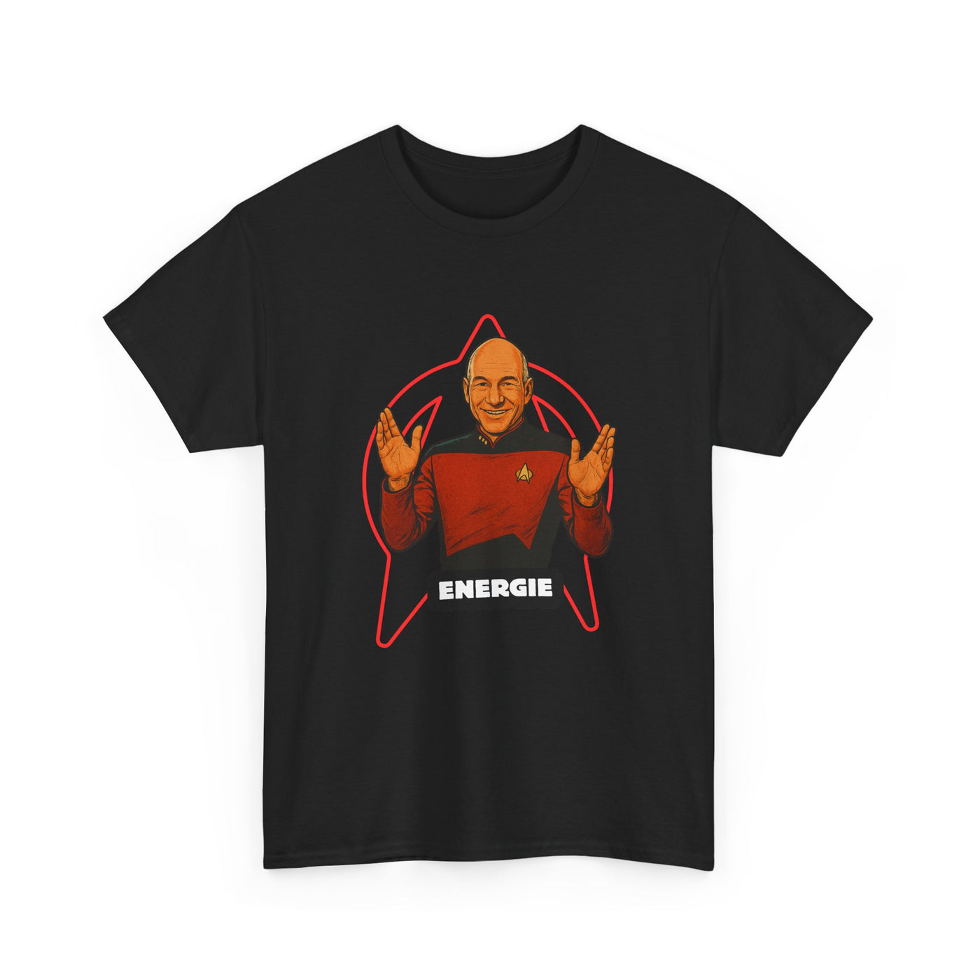 Energie Unisex Heavy Cotton Tee - Perfect for Sci-Fi Fans and Casual Wear