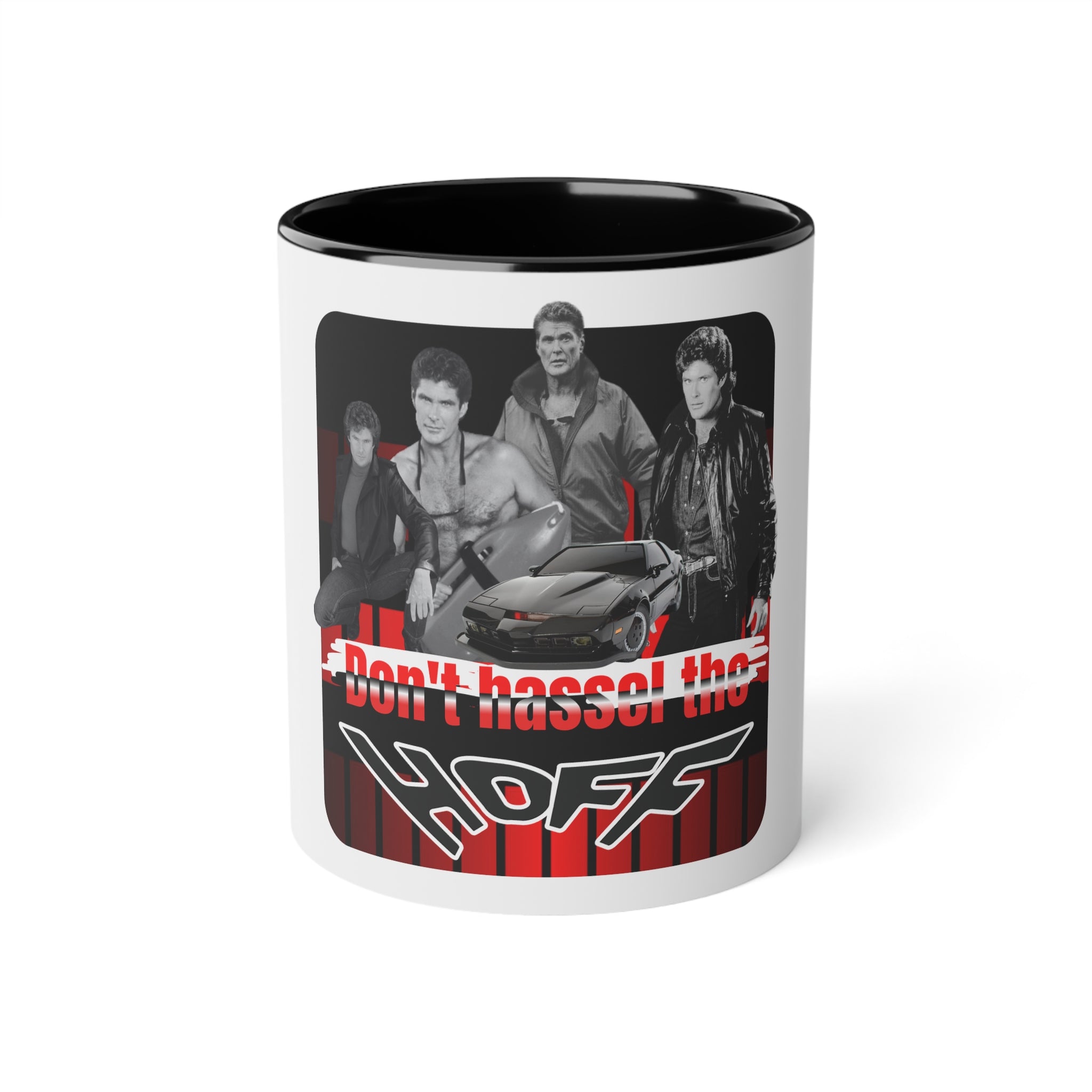 Don't Hassel the Hoff Mug | Retro Coffee Cup, Gift for Fans, Novelty Drinkware, 80s Nostalgia, Unique Home Decor