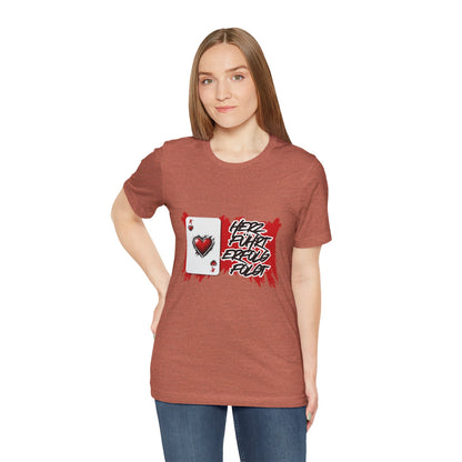 Herz führt Erfolg folgt- T shirt