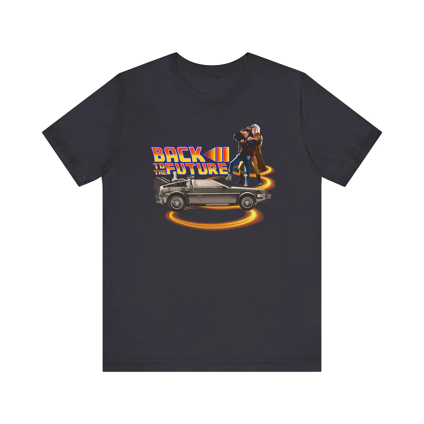 Retro Back to the Future Tee - Unisex Short Sleeve Shirt