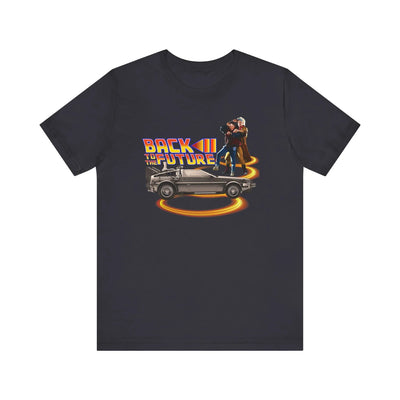 Retro Back to the Future Tee - Unisex Short Sleeve Shirt