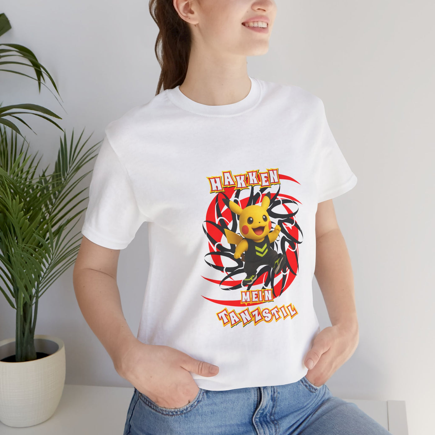 Techno - Hakken T-Shirt, Unisex -Pokemon Style