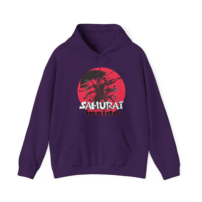Samurai Inspired Hoodie, Cozy Streetwear,
