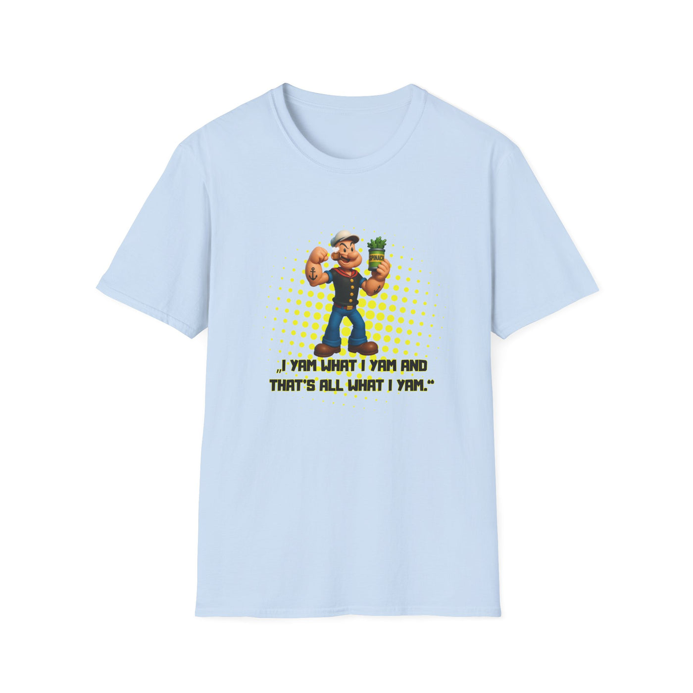 Retro Popeye Unisex Softstyle T-Shirt