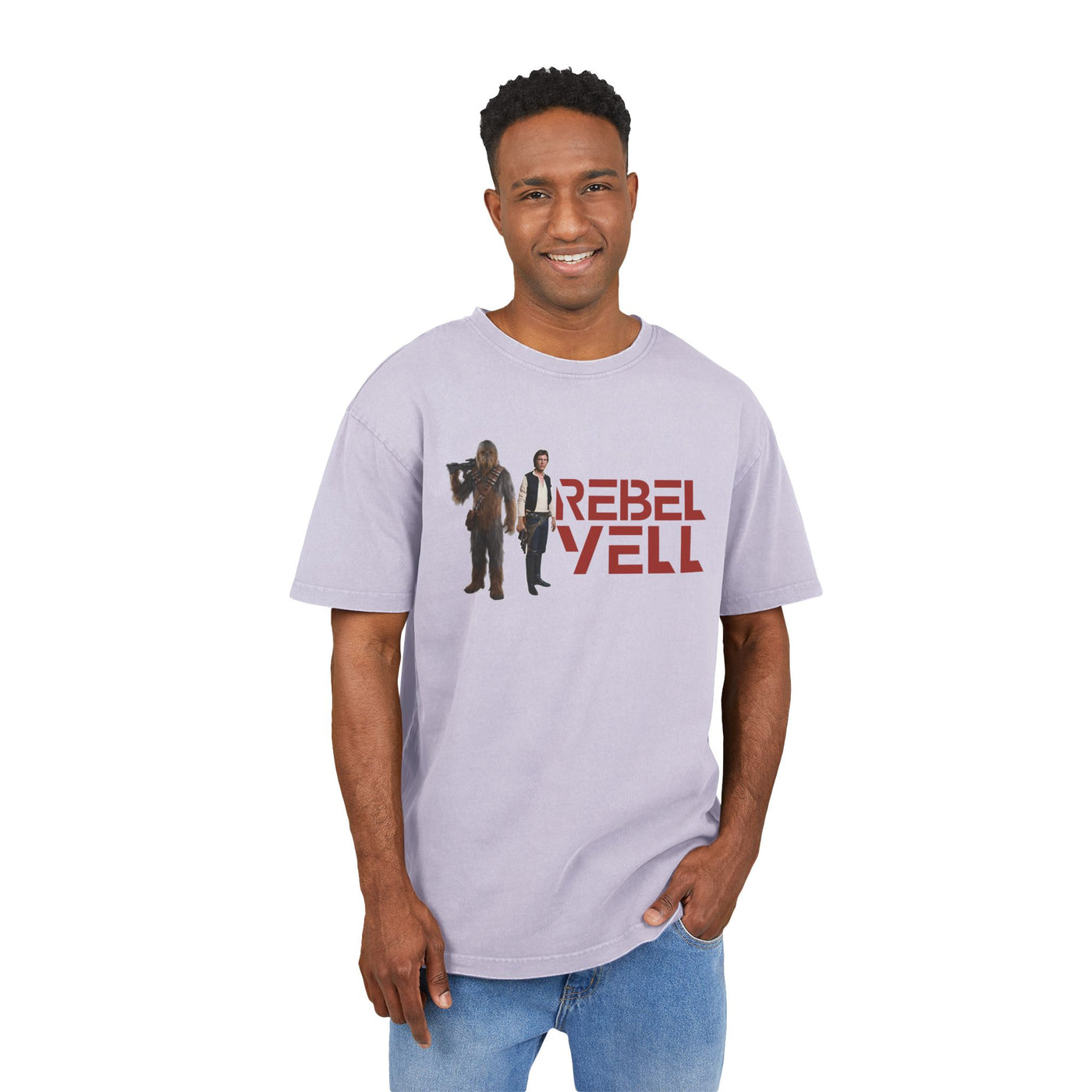 Shirt Rebel Yell Solo & Chewy - star wars - Shirt