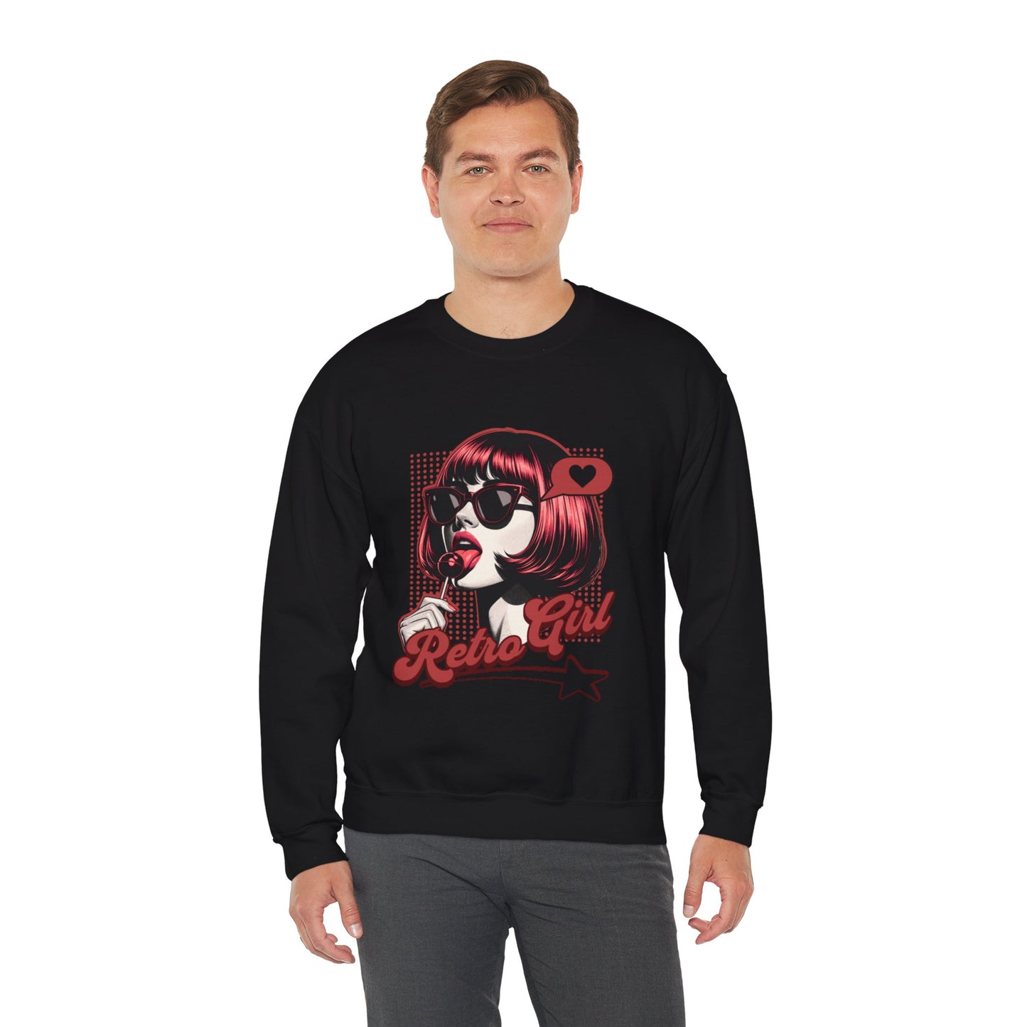 Retrogirl  Pop Art Women's Sweatshirt