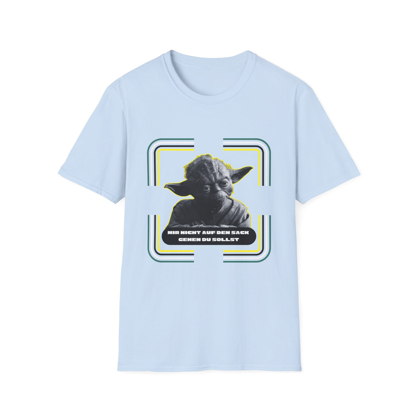 Yoda-Inspired Unisex T-Shirt - 'MIR NICHT AUF DEN... GEHEN DU SOLLST'
