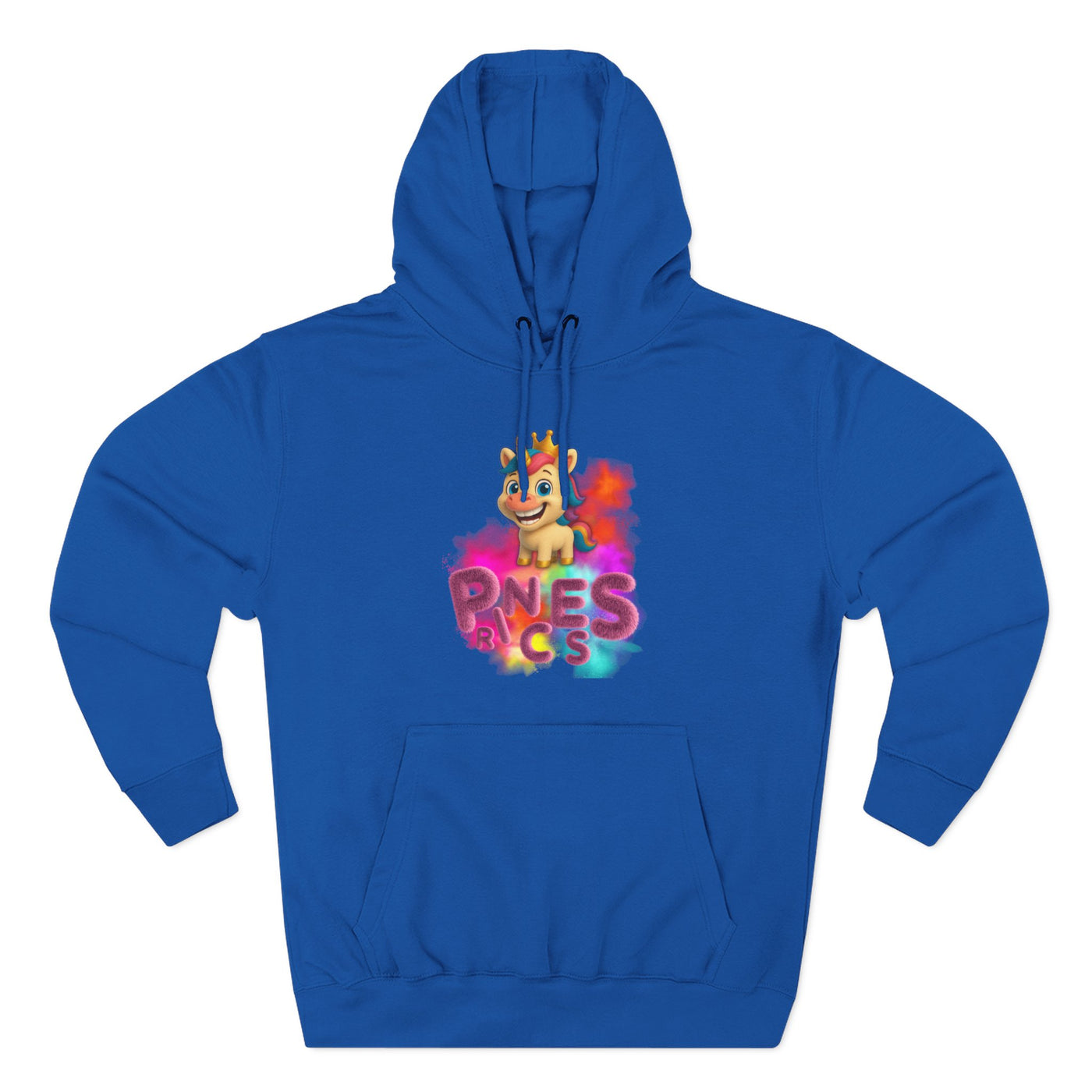Colorful Kids' Fleece Hoodie with Fun Design