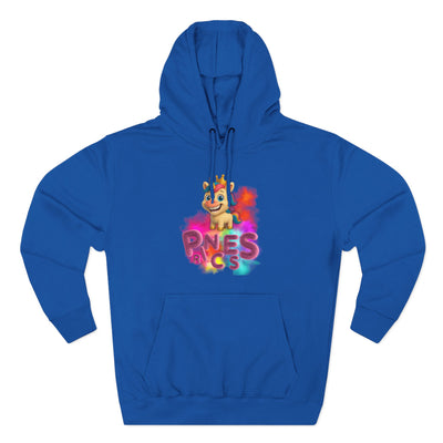 Colorful Kids' Fleece Hoodie with Fun Design