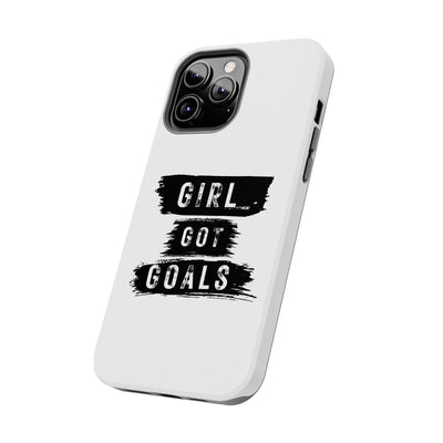 Handyhülle  Phone Case - "Girl Got Goals" - Stylish Protection for Ambitious Women