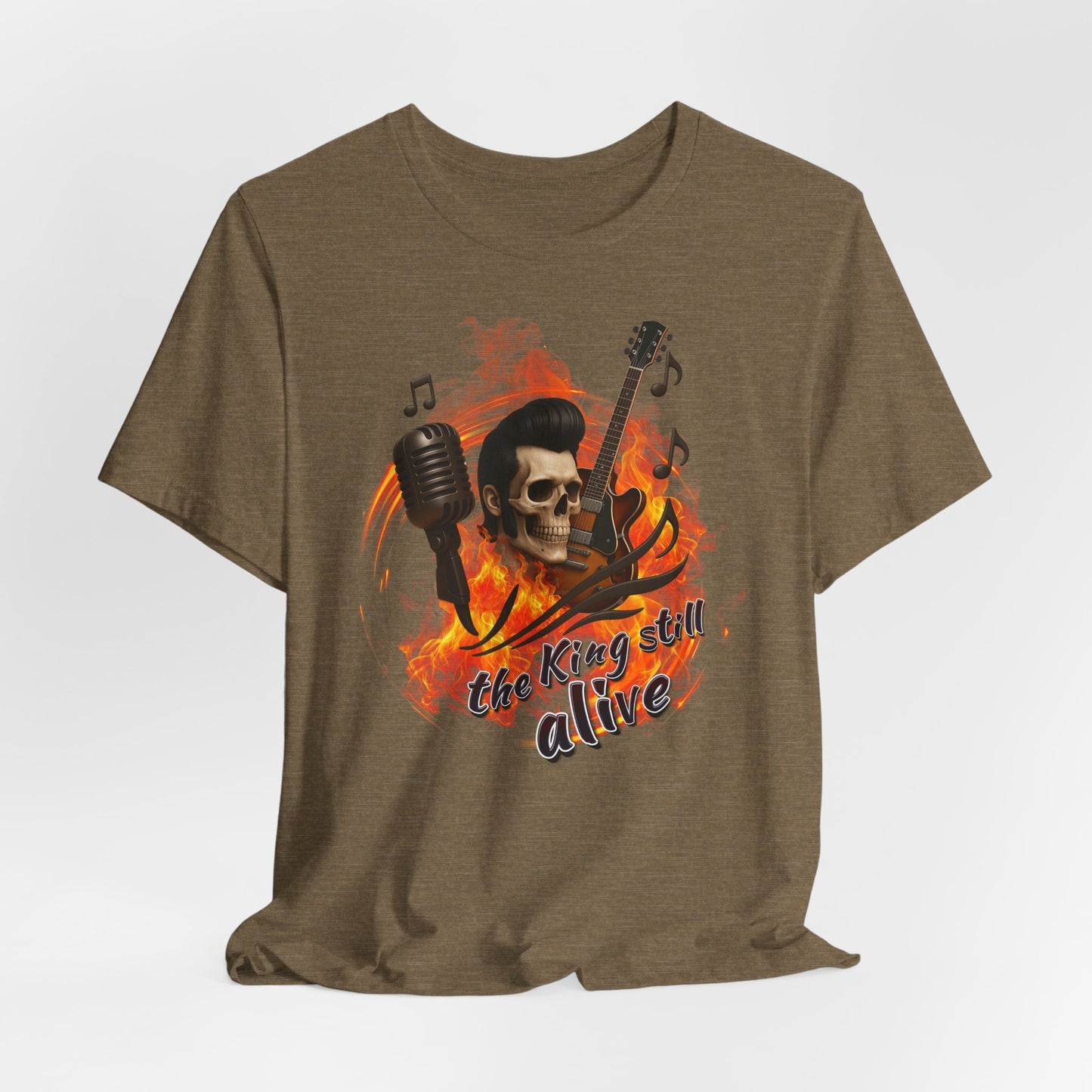 Music Vibes Unisex Jersey Tee - 'The King Still Alive' Graphic T-Shirt