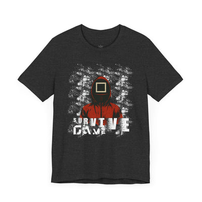 Squid Game Unisex Jersey Tee - Casual Graphic Shirt for Fans