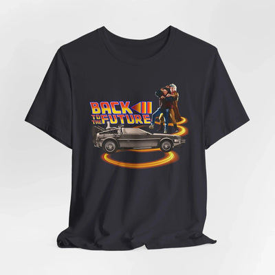 Retro Back to the Future Tee - Unisex Short Sleeve Shirt