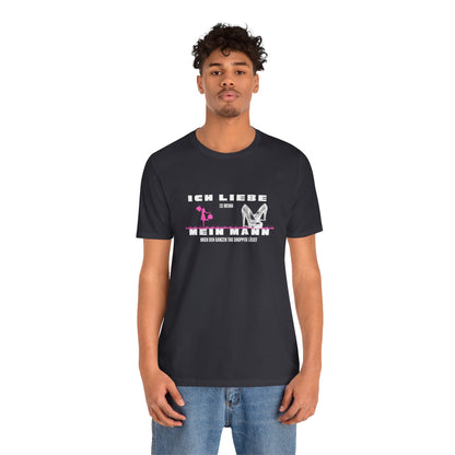 I Love My Husband "Shopping" Unisex Jersey Short Sleeve Tee