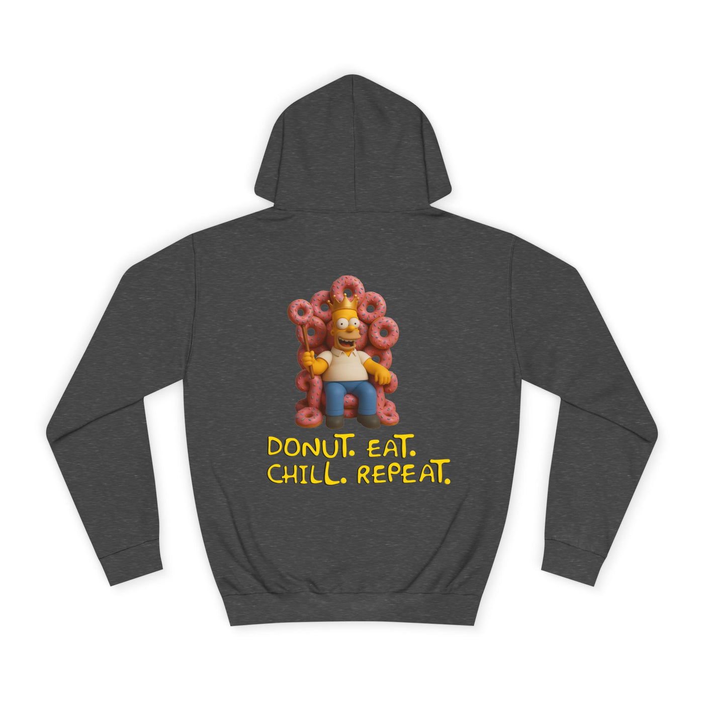 Funny Donut Lover Hoodie, Unisex College Hoodie, The Simpsons