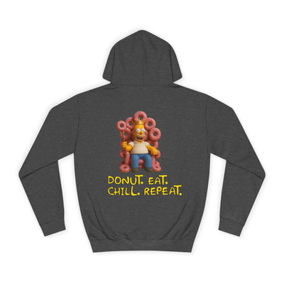 Funny Donut Lover Hoodie, Unisex College Hoodie, The Simpsons