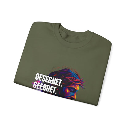 Sweatshirt Jesus- BLESSED - GROUNDED - CELEBRATED