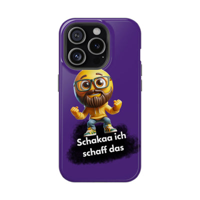 Motivational Impact-Resistant Phone Case - "Schakaa ich schaff das"