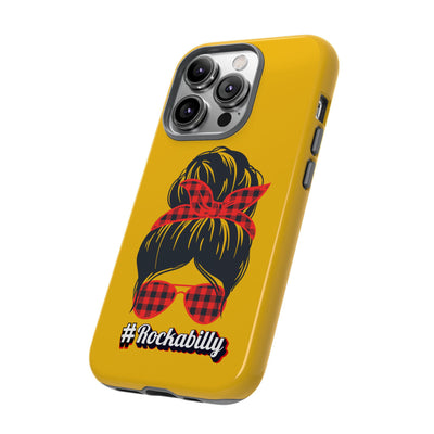 Handyhülle Rockabilly Phone Case, Vintage Scooter Design, Retro Style Cover