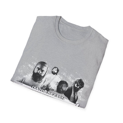 Retro Graphic Unisex Softstyle T-Shirt - Hangover Alan 