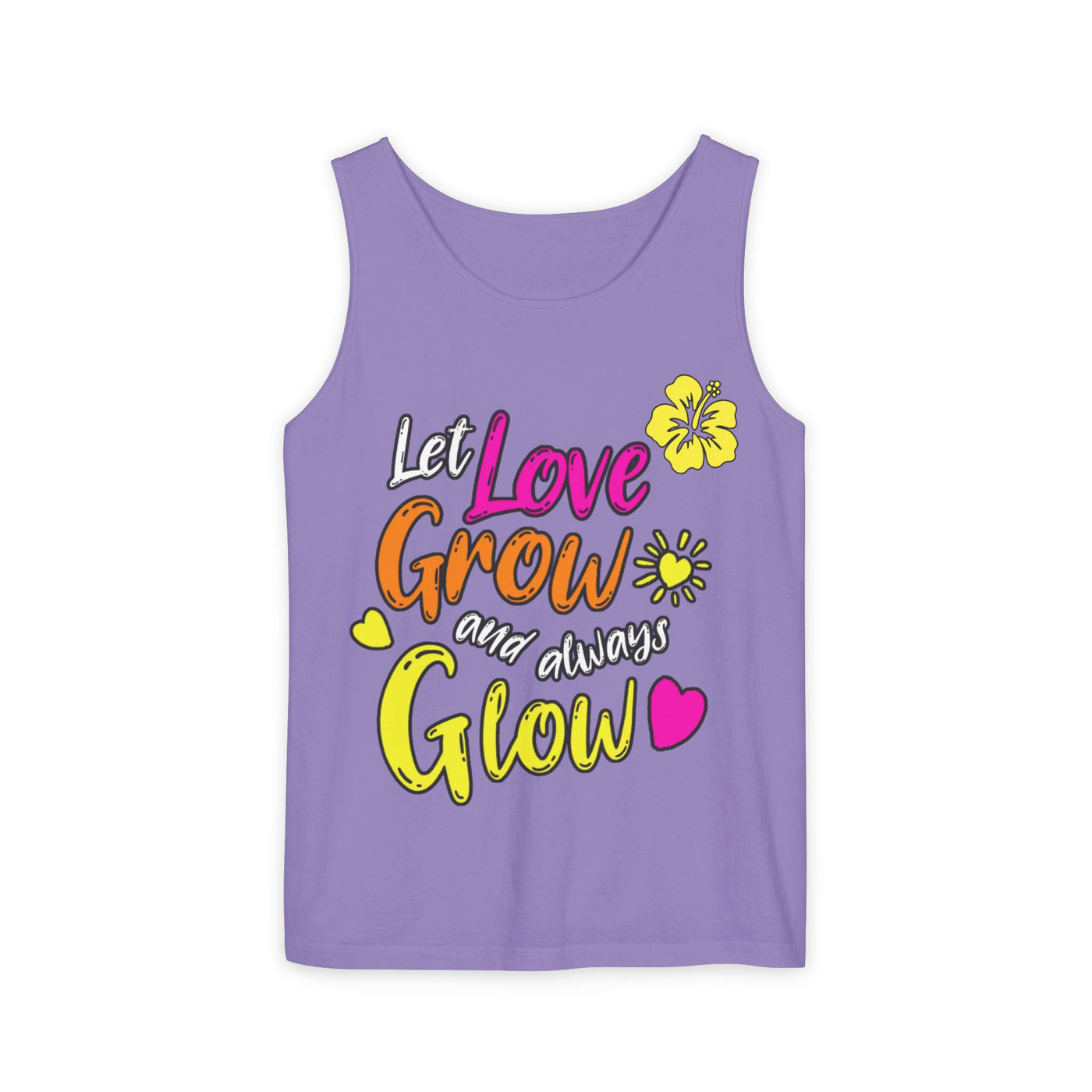Tank Let Love Grow ... , Motivational Workout Shirt