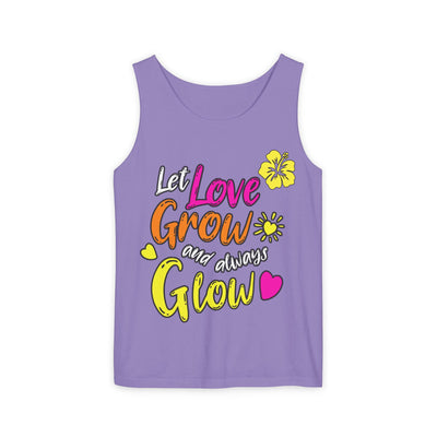 Tank Let Love Grow ... , Motivational Workout Shirt