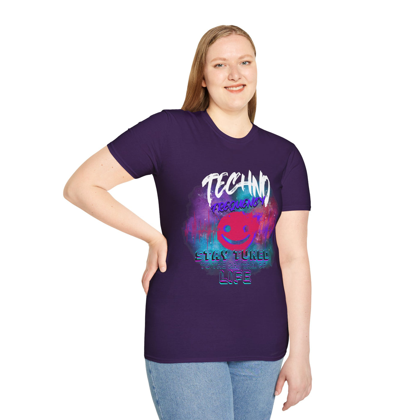 Techno Vibe Unisex T-Shirt | Stay Tuned to the Rhythum of Life