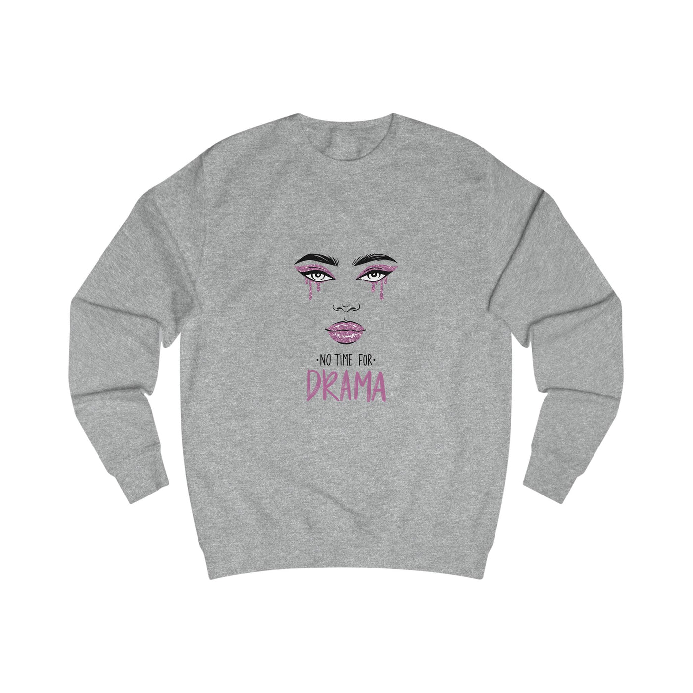 Drama Queen Unisex Sweatshirt, Cozy Pullover, Gift for Her, Casual Wear, Trendy Apparel, Unique Graphic Sweatshirt