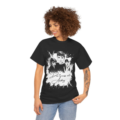 Don't mess with Audrey - Audrey Hepburn T Shirt