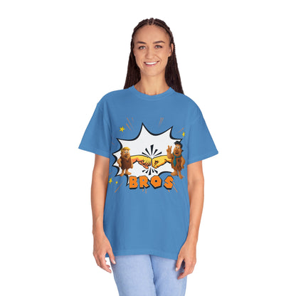 Brotherly Love Short Sleeve Tee, Fun Tee for Siblings, Casual Outfit, Gift for Brothers, Family Reunion Shirt