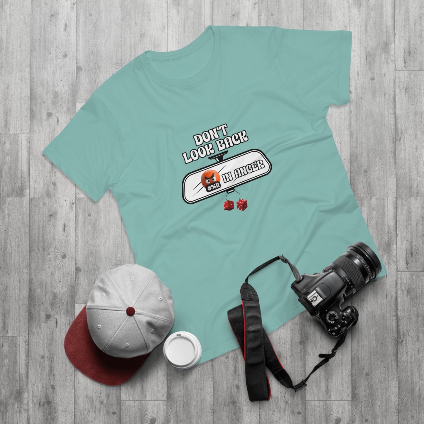 Don't Look Back in Anger Men's T-Shirt, Motivational