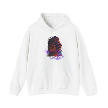 Inspirational Lion Hoodie "i am the king of my kingdom"