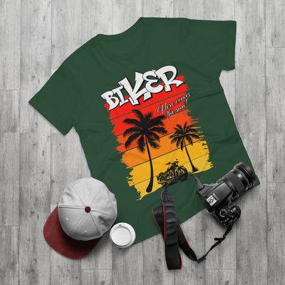 Retro Biker Vibes T-shirt -