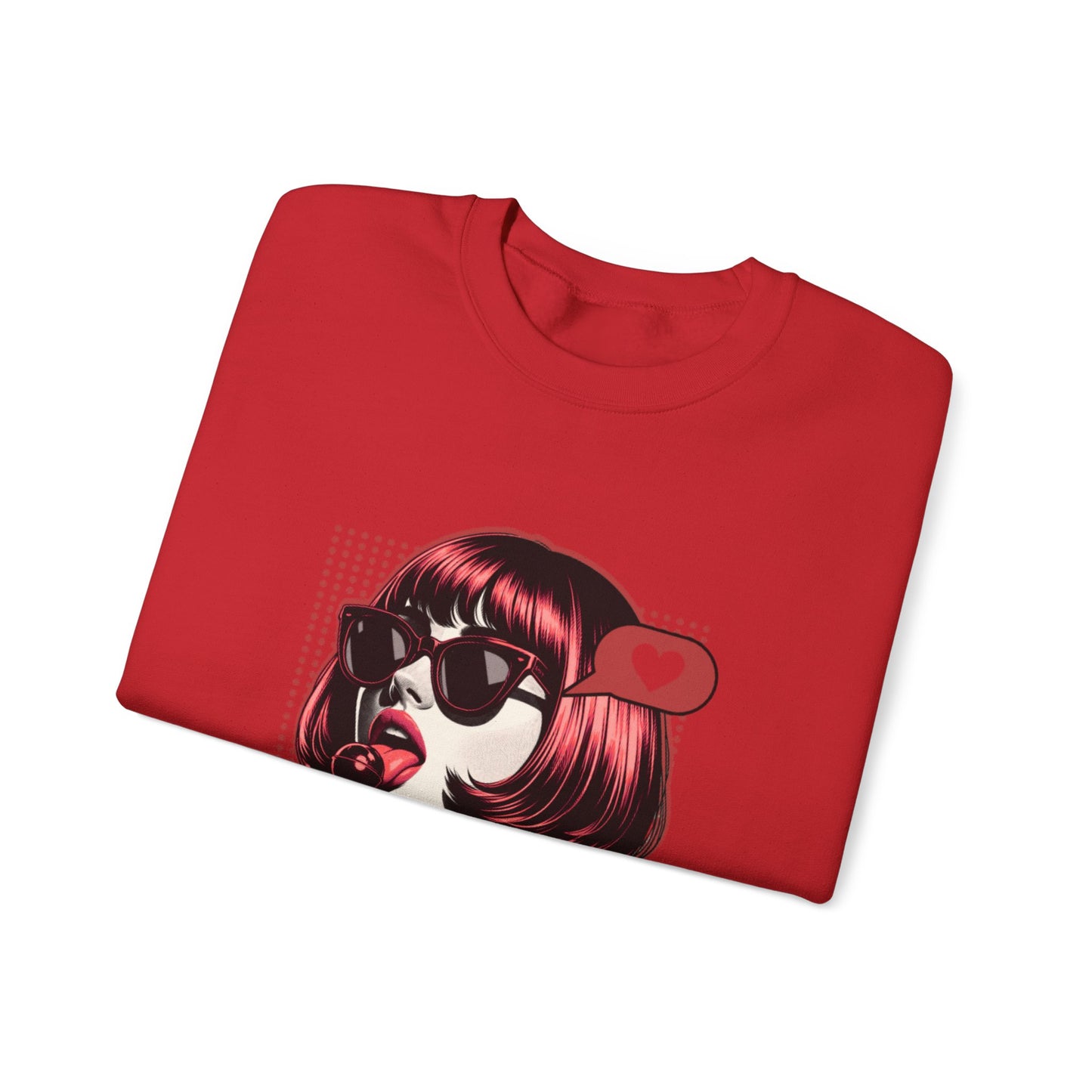 Retrogirl  Pop Art Women's Sweatshirt