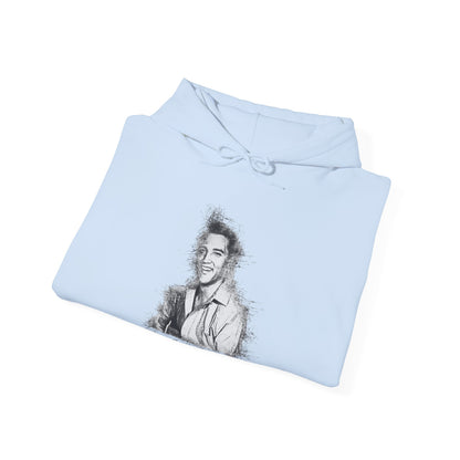 Hoodie Elvis Presley Inspired Vintage Design
